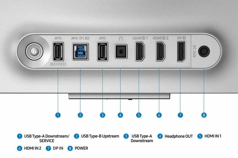 Монітор Samsung 32" Odyssey G8 G81SF (LS32FG812SIXUA) OLED Silver 240Hz