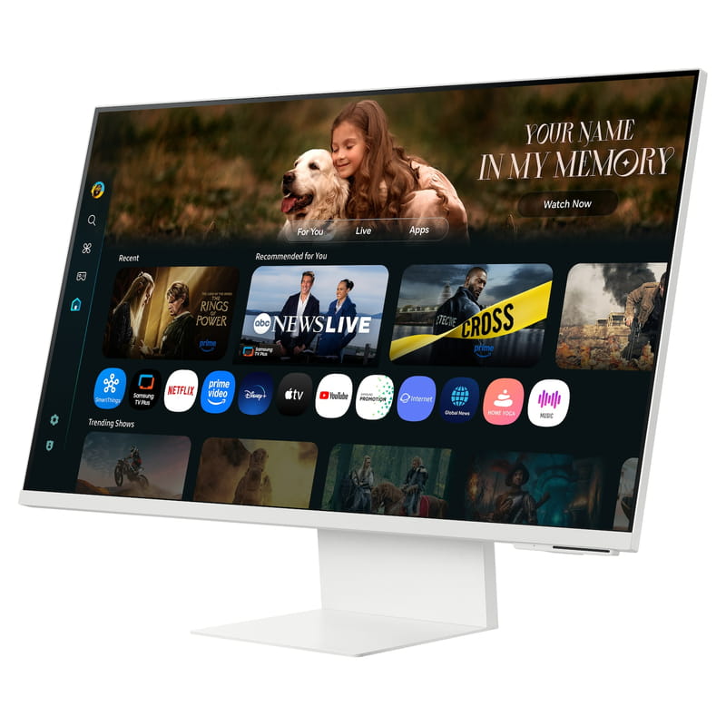 Монитор Samsung 32" Smart M8 (LS32FM803UZXUA) VA White