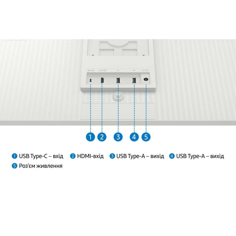 Монитор Samsung 32" Smart M8 (LS32FM803UZXUA) VA White