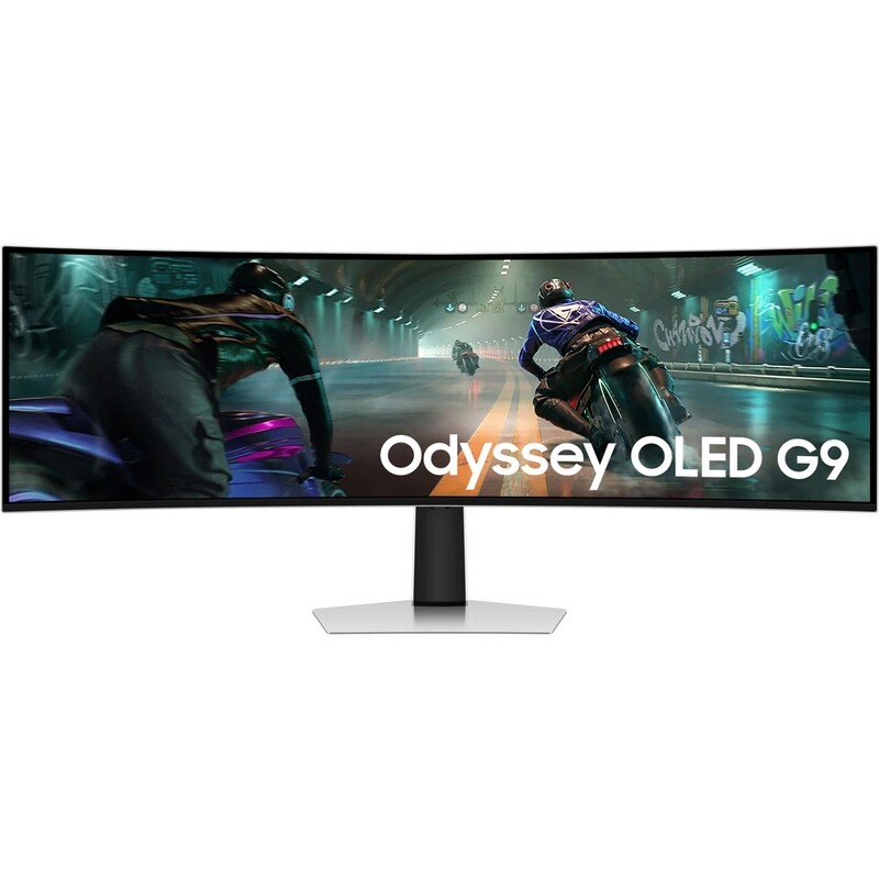Монитор Samsung 48.7" Odyssey G9 49DG910 (LS49DG910SIXUA) OLED Silver Curved 144Hz