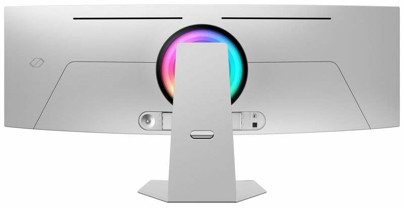 Монитор Samsung 49" Odyssey OLED G9 (LS49DG952SZXUA) Black/White Curved 240Hz