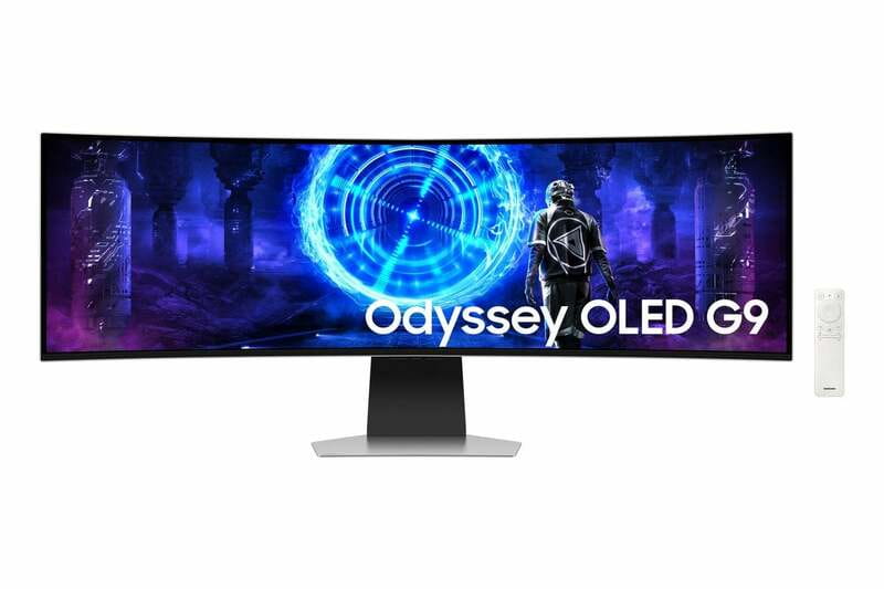 Монитор Samsung 49" Odyssey OLED G9 (LS49DG952SZXUA) Black/White Curved 240Hz