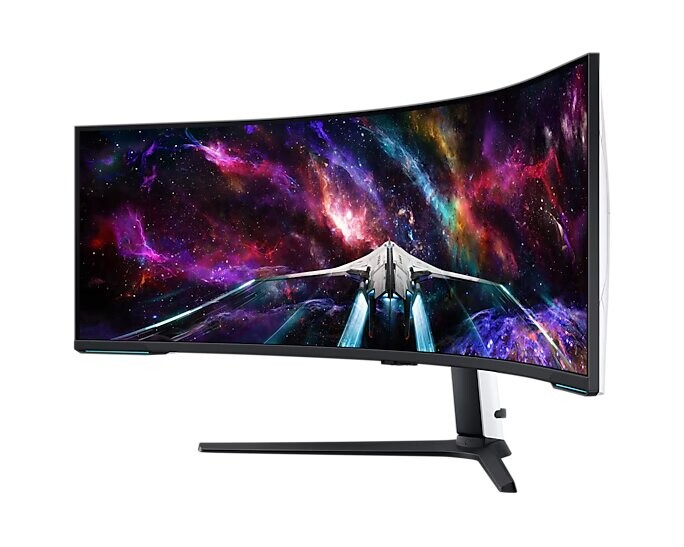 Монитор Samsung 57" Odyssey Neo G9 G95NC (LS57CG952NZXUA) Black/White Curved VA 240Hz