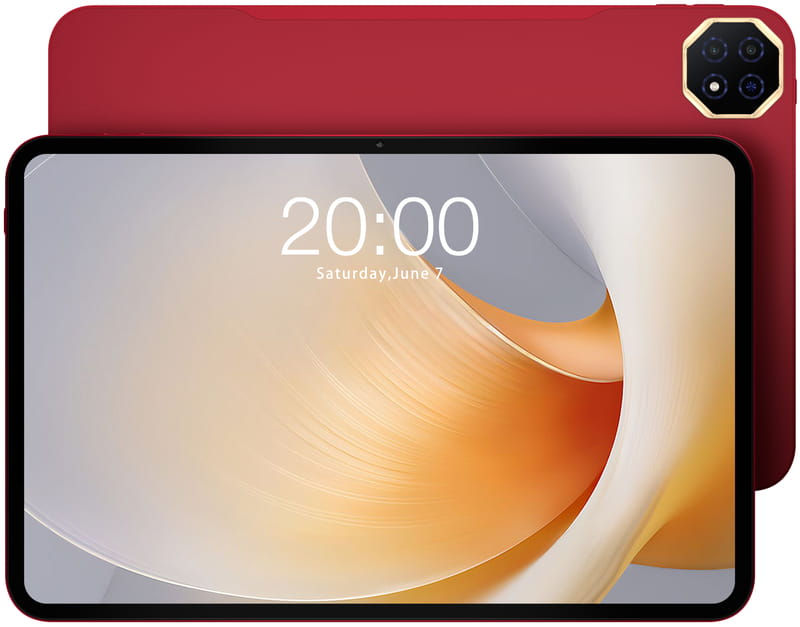 Планшет Teclast T65 Plus 8/256GB 4G Dual Sim Red (A3D4+с/TL-112936) с чехлом