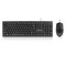 Фото - Комплект (клавіатура, миша) REAL-EL Kit 511 Black | click.ua