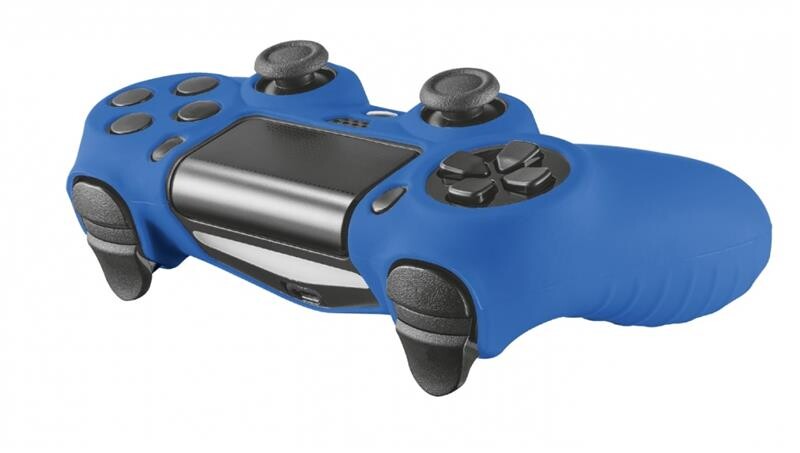 Силіконовий чохол Trust GXT 744B Rubber Skin для геймада Sony PlayStation Blue (21213)