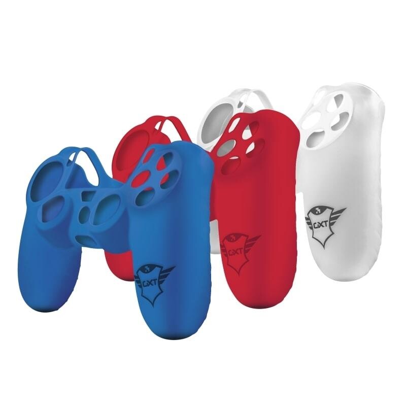 Силіконовий чохол Trust GXT 744B Rubber Skin для геймада Sony PlayStation Blue (21213)