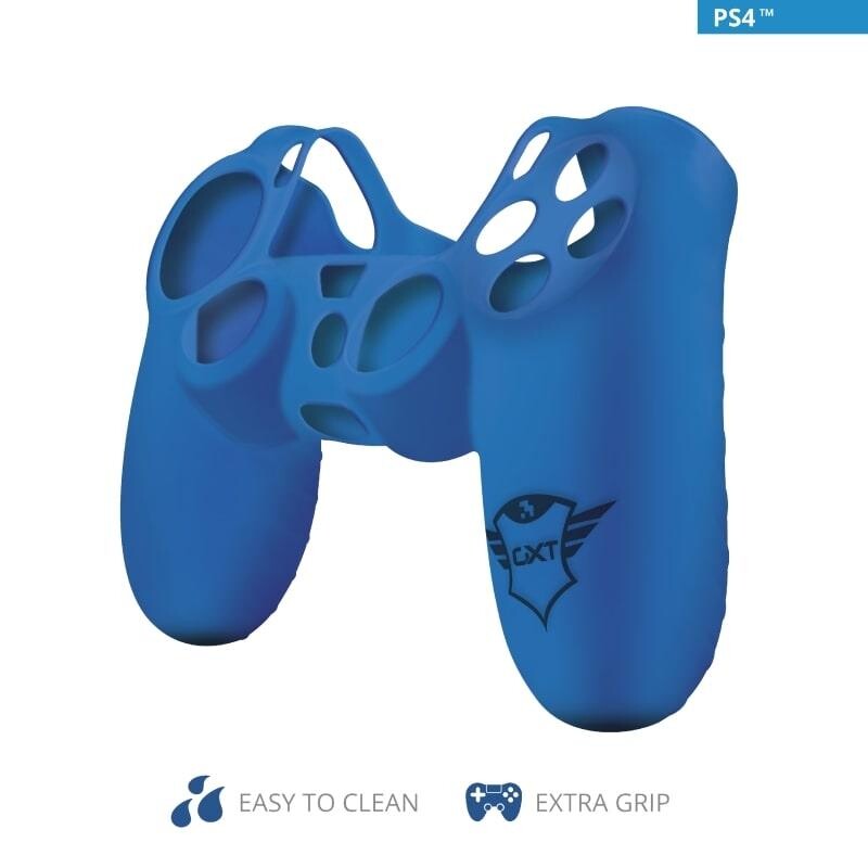 Силіконовий чохол Trust GXT 744B Rubber Skin для геймада Sony PlayStation Blue (21213)