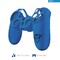 Фото - Силіконовий чохол Trust GXT 744B Rubber Skin для геймада Sony PlayStation Blue (21213) | click.ua
