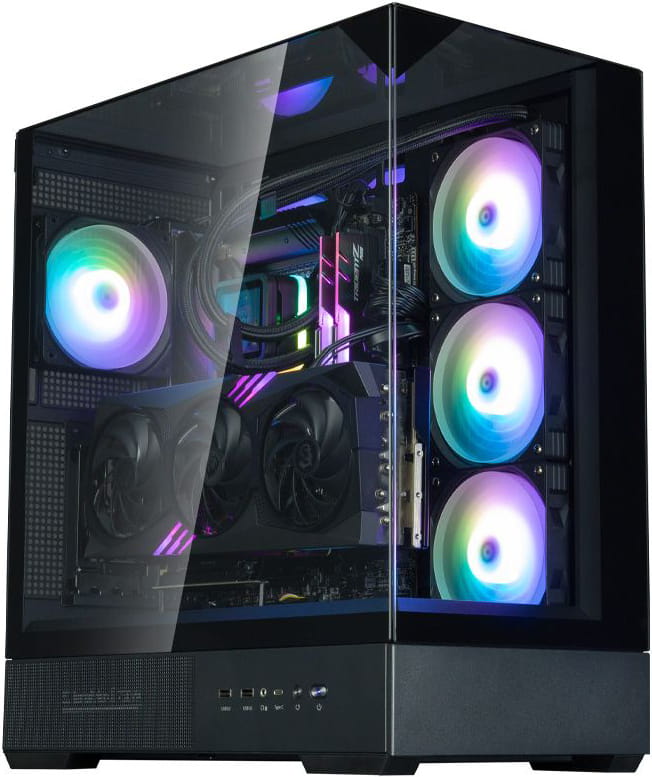 Корпус Zalman P40 Prism Plus Black без БЖ