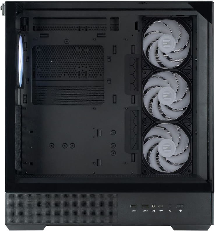 Корпус Zalman P40 Prism Plus Black без БЖ