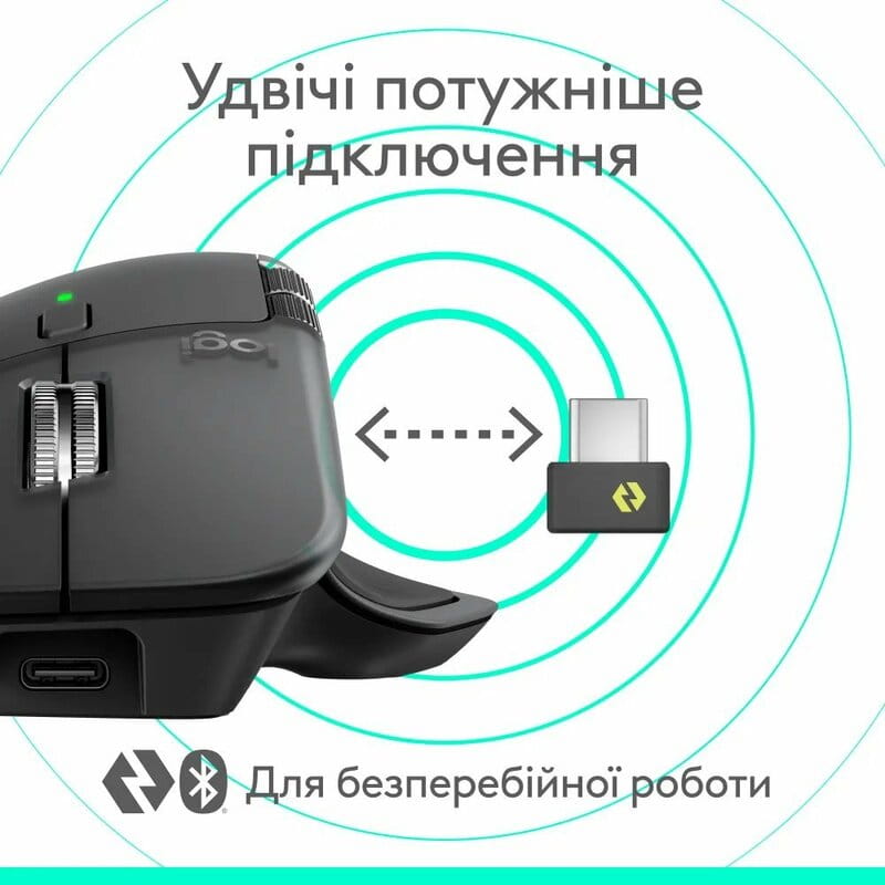 Миша бездротова Logitech MX Master 4 Graphite (910-007562)