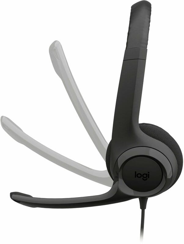 Гарнітура Logitech H390 USB-C Midnight Black (981-001576)