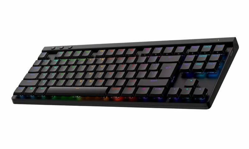 Клавiатура бездротова Logitech G515 Rapid TKL Black (920-013861)
