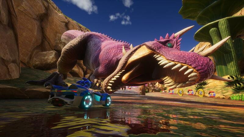 Гра Sonic Racing: CrossWorlds для Sony PlayStation 4, Blu-ray (5055277056354)