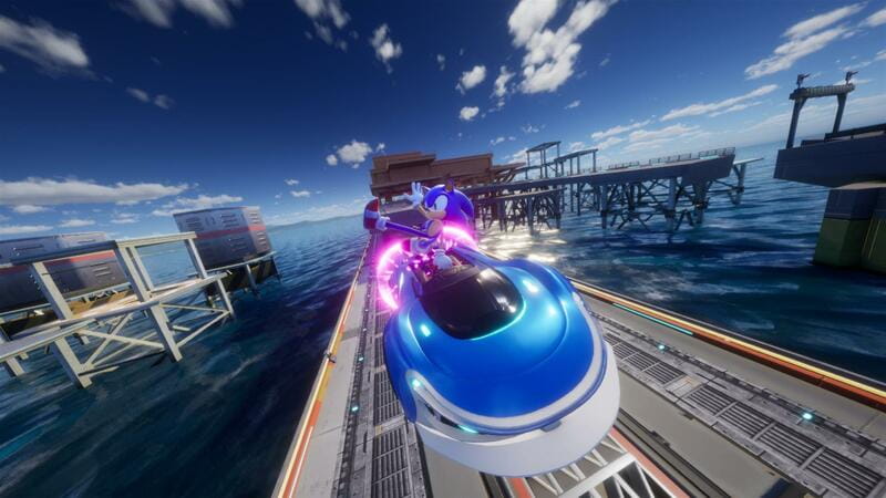 Гра Sonic Racing: CrossWorlds для Sony PlayStation 4, Blu-ray (5055277056354)
