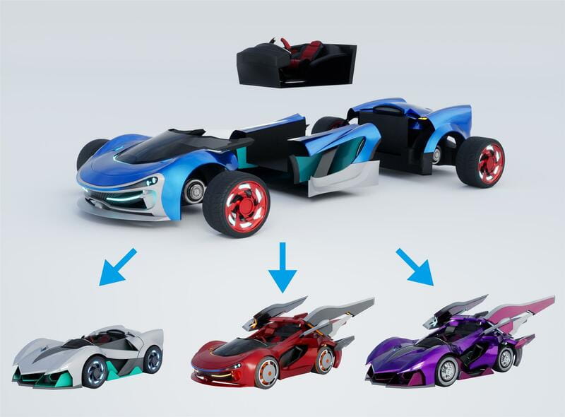 Гра Sonic Racing: CrossWorlds для Sony PlayStation 4, Blu-ray (5055277056354)