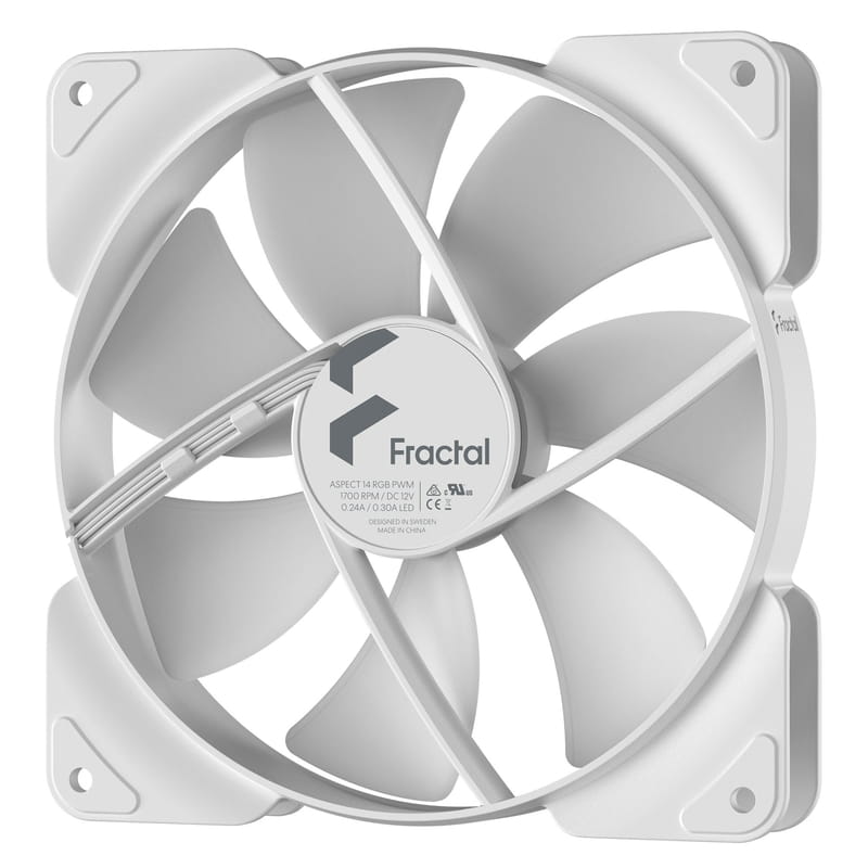 Вентилятор Fractal Design Aspect 14 RGB PWM White Frame (FD-F-AS1-1409)