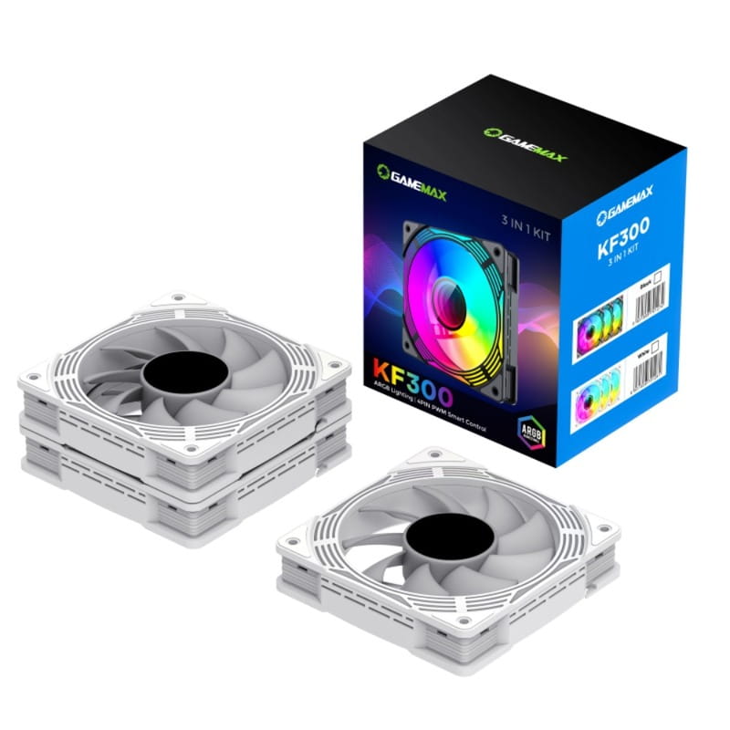 Вентилятор GameMax KF300 White