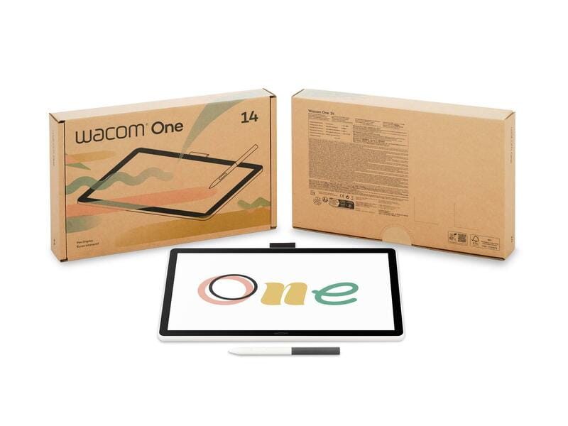 Графічний планшет Wacom One 14 (DTC141W0)