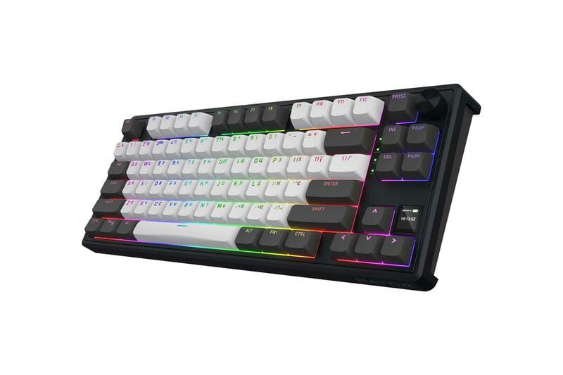Клавіатура бездротова Hator Skyfall 80 Pro Wireless Grey/Black (HTK4180UA)