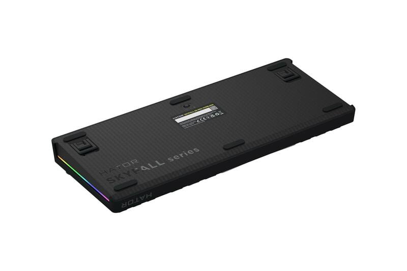 Клавіатура бездротова Hator Skyfall 80 Pro Wireless Grey/Black (HTK4180UA)