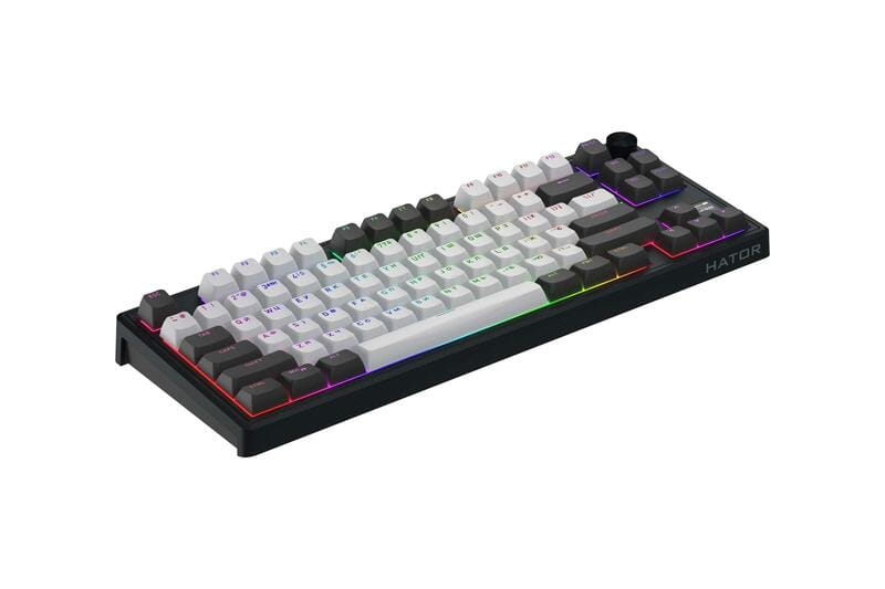 Клавіатура бездротова Hator Skyfall 80 Pro Wireless Grey/Black (HTK4180UA)