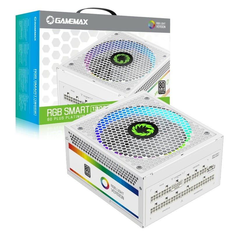 Блок живлення GameMax RGB-1300 1300W White