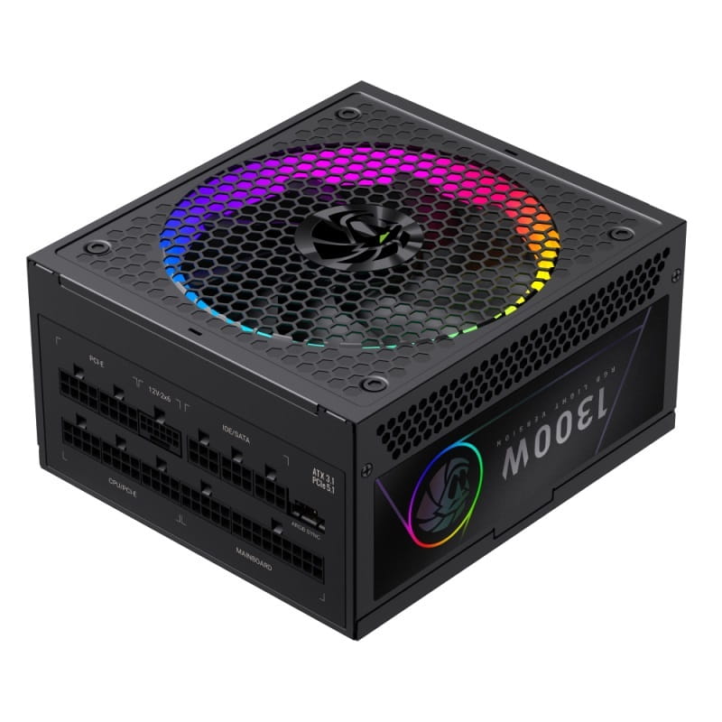 Блок живлення GameMax RGB Pro 1300P 1300W Black