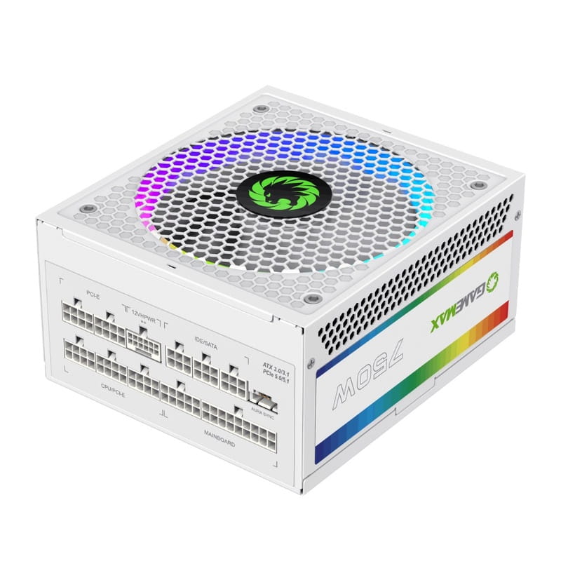 Блок питания GameMax RGB 750 Pro 750W White