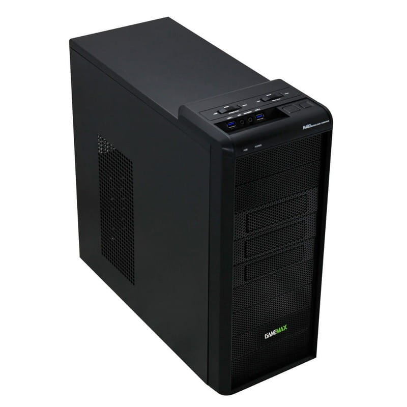 Корпус GameMax MT804-SET-2U3TYC Black без БП