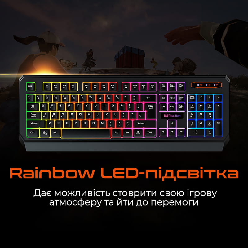 Клавиатура Meetion MT-K9320 Black (MT-K9320-A-RUA)