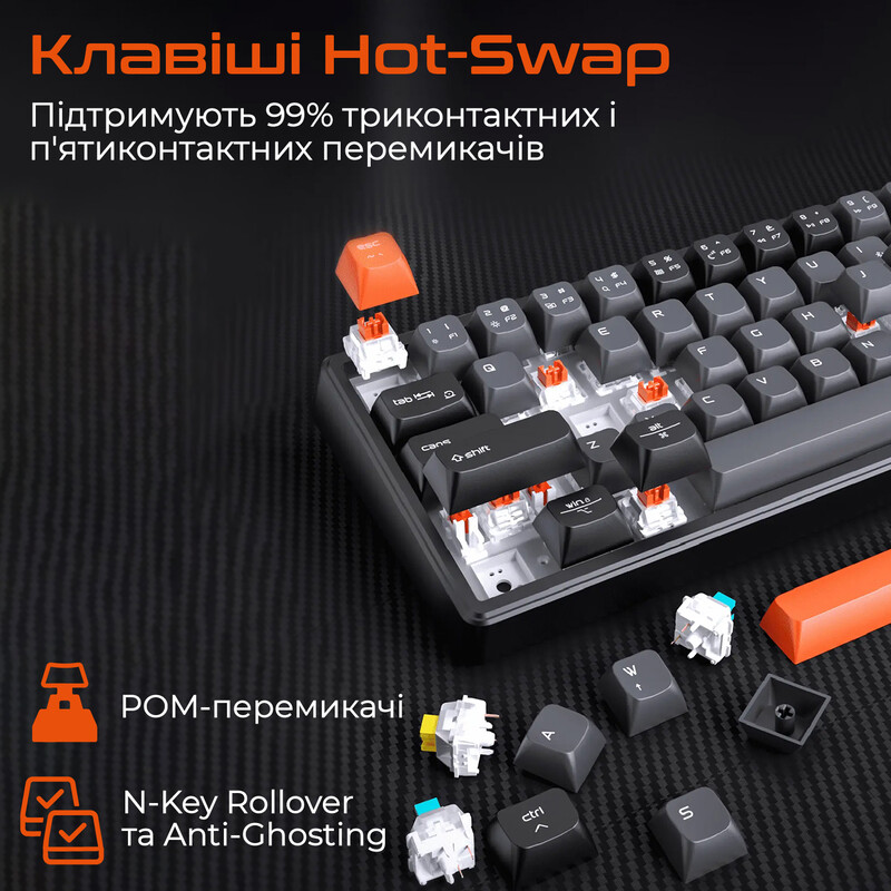 Клавиатура беспроводная Meetion MK14 Black (MT-MK14-A-RUA)