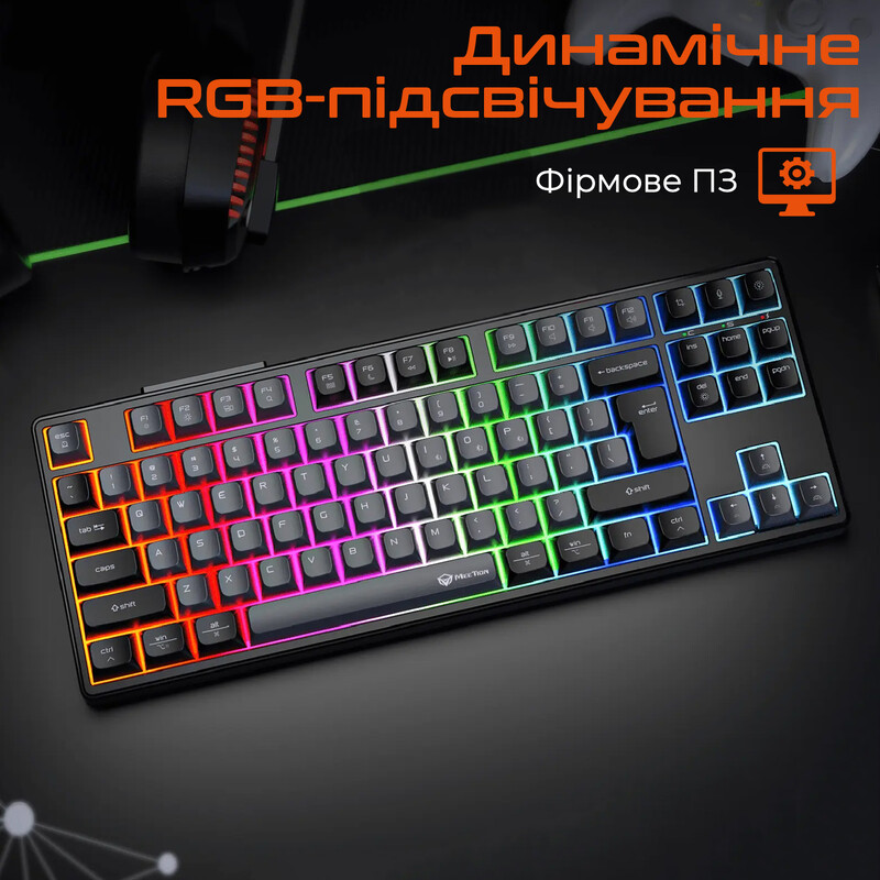 Клавиатура беспроводная Meetion MK14 Black (MT-MK14-A-RUA)