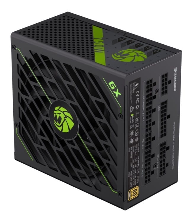 Блок живлення GameMax GX-750 Pro 750W Black (ATX3.1PCIe5.1)
