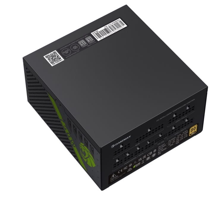Блок живлення GameMax GX-750 Pro 750W Black (ATX3.1PCIe5.1)
