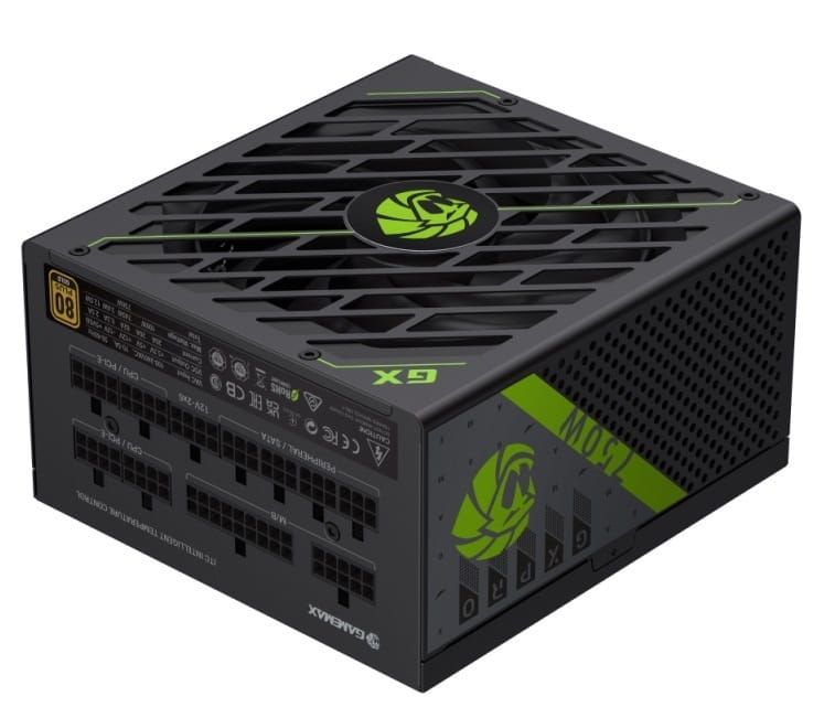 Блок живлення GameMax GX-750 Pro 750W Black (ATX3.1PCIe5.1)