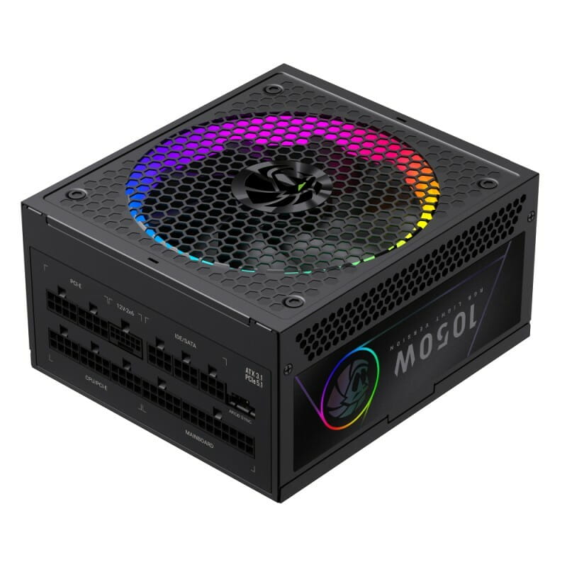 Блок живлення GameMax RGB Pro 1050G 1050W Black