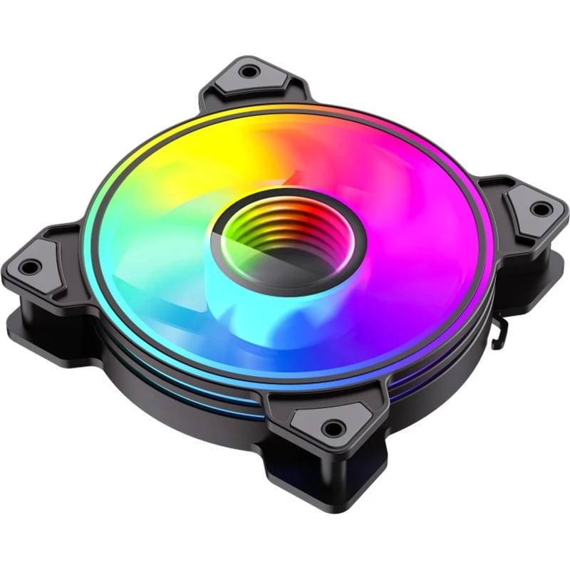 Вентилятор GameMax Dual Ring Infinity BK Black