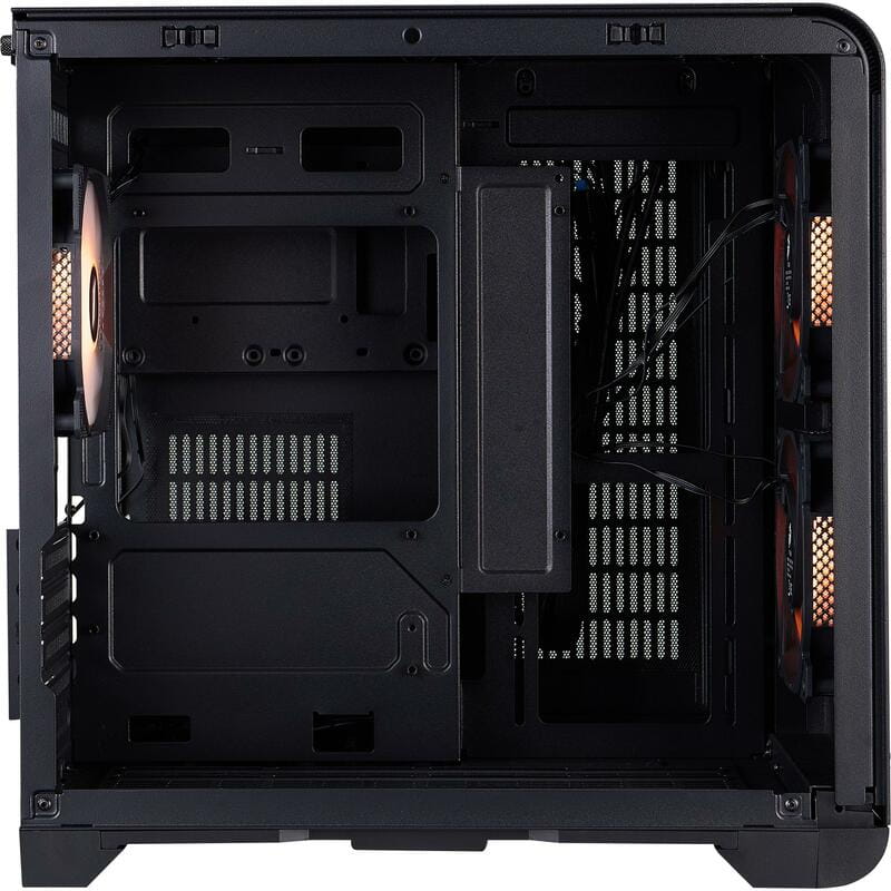 Корпус 1stPlayer VT5-BK-3F7 Black