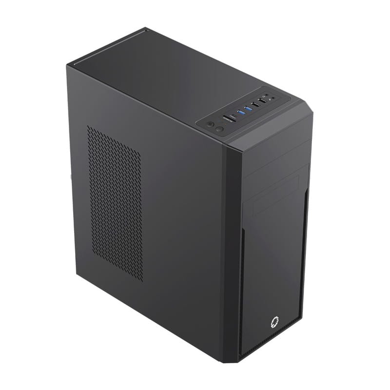 Корпус GameMax ET-213-NP-2U3-TYC-CR-PM Black без БЖ