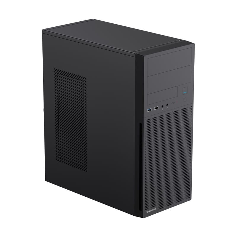 Корпус GameMax ET-216-NP-2U3 Black без БП