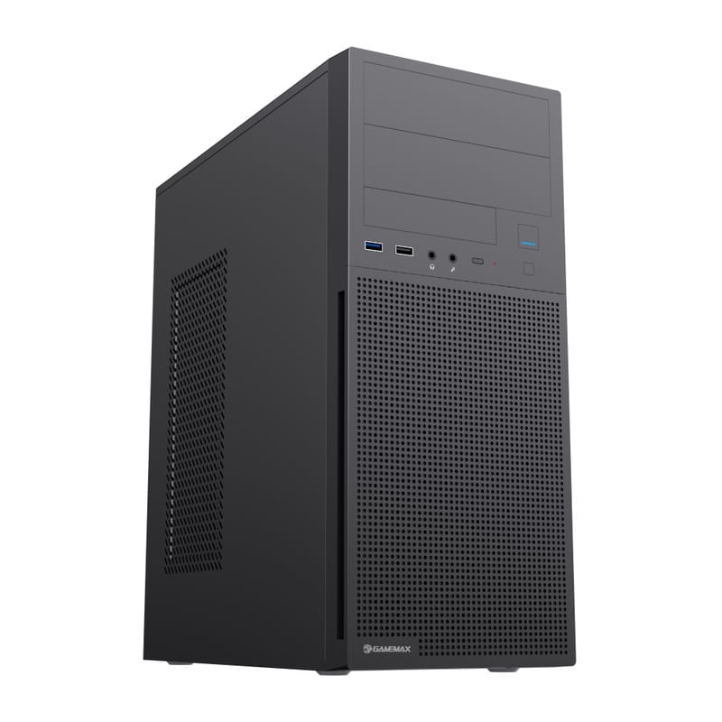 Корпус GameMax ET-216-NP-2U3 Black без БП