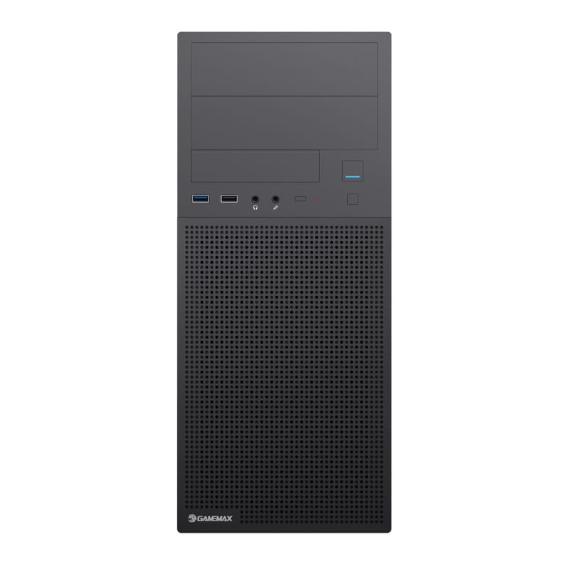 Корпус GameMax ET-216-NP-2U3 Black без БП