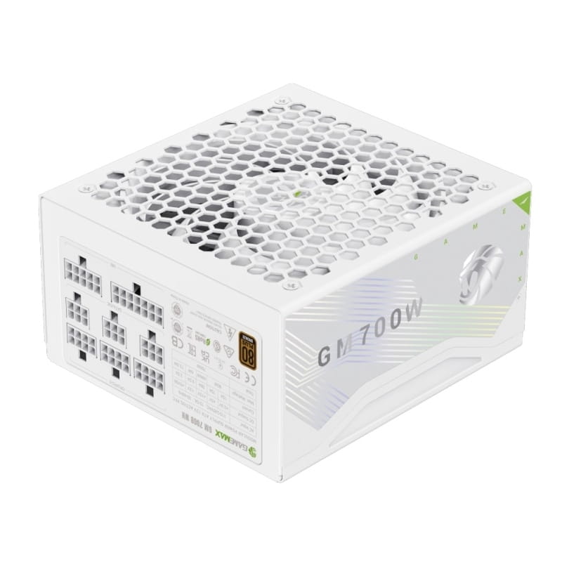 Блок живлення GameMax GM 700B WH Fully-modular New 700W White