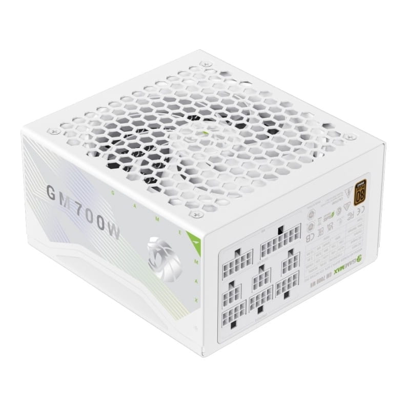 Блок живлення GameMax GM 700B WH Fully-modular New 700W White