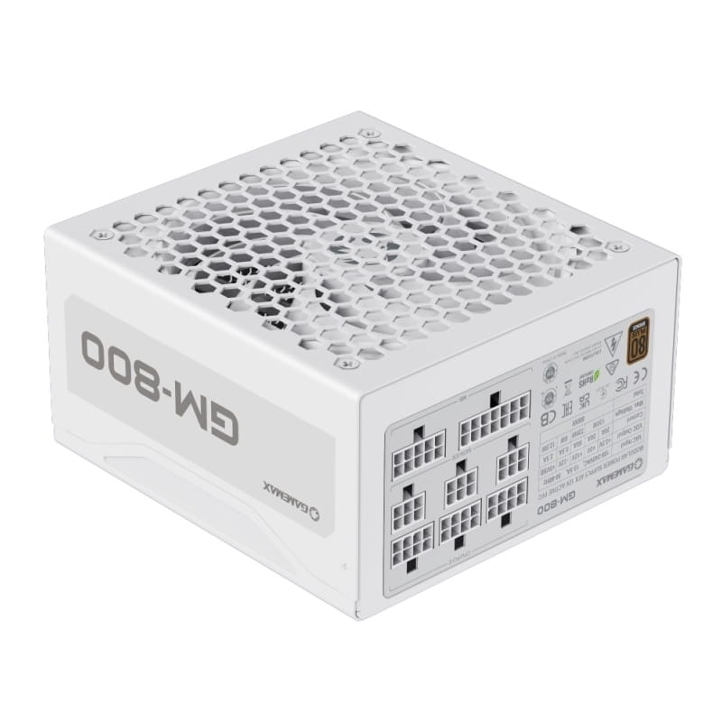 Блок питания GameMax GM-800 Modular 800W White