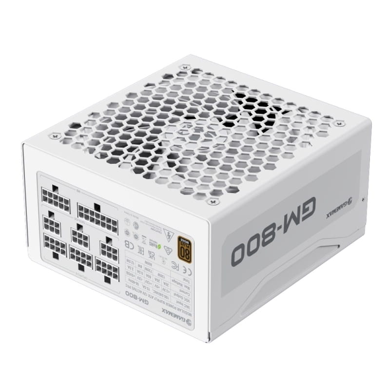 Блок питания GameMax GM-800 Modular 800W White