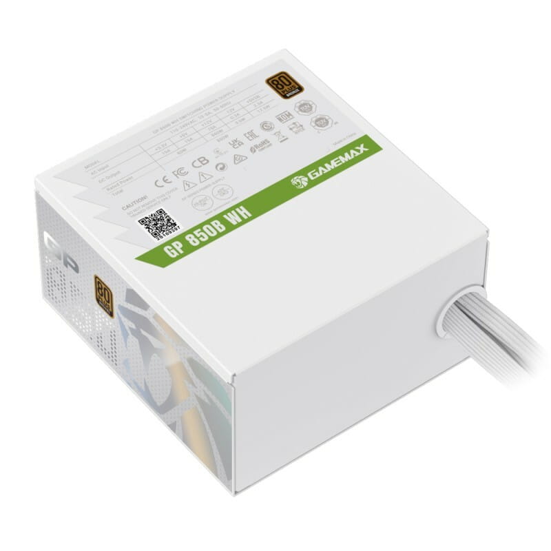 Блок живлення GameMax GP 850B 850W White