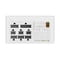 Фото - Блок живлення GameMax GM 800B WH Fully-modular New 800W White | click.ua